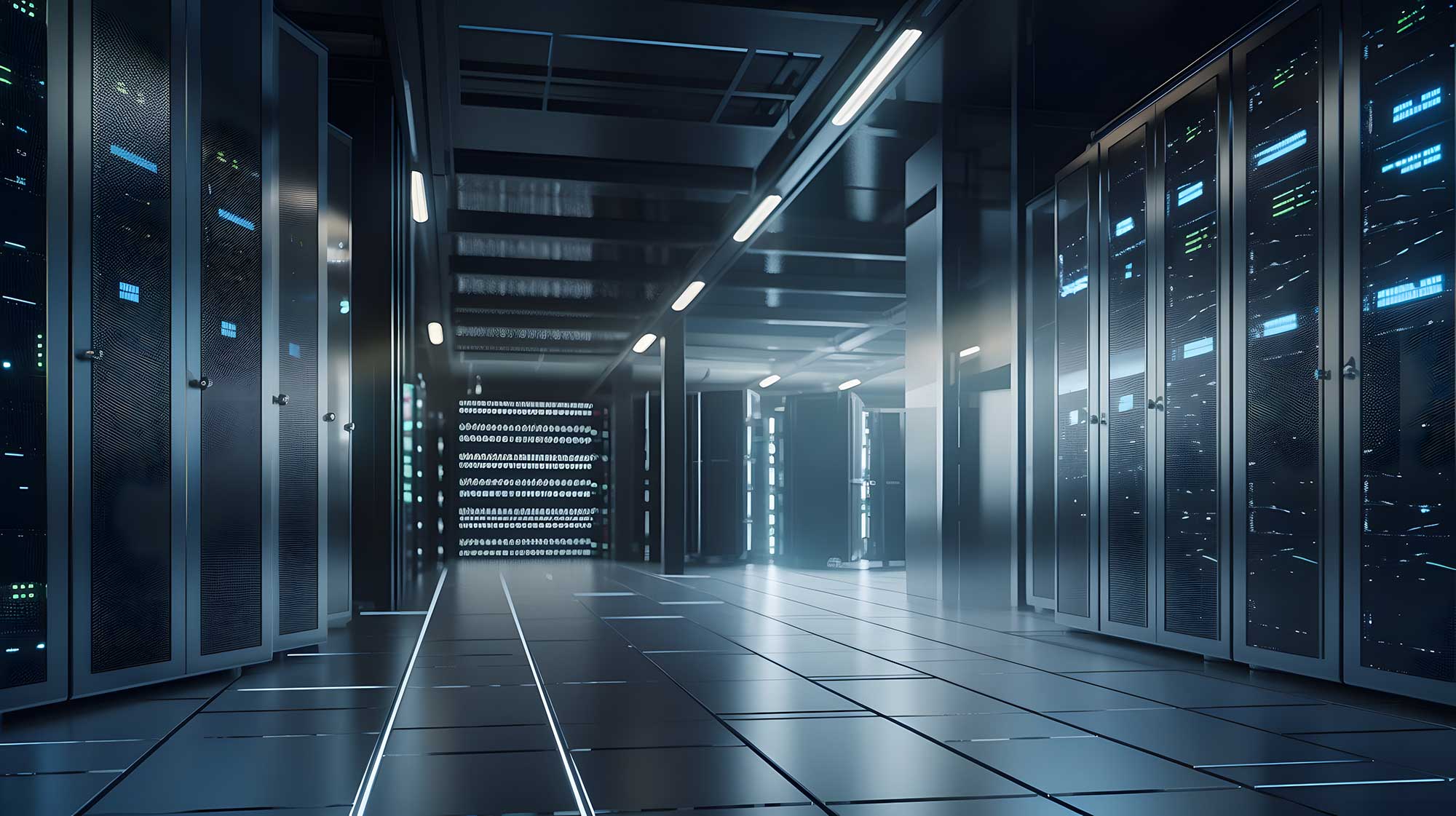 High End Computer Server Room